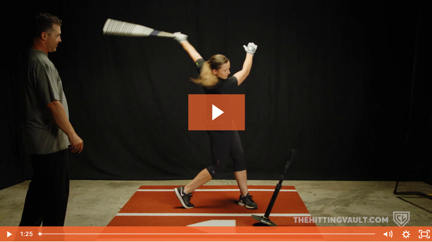 The Hitting Vault Step Back Drilll