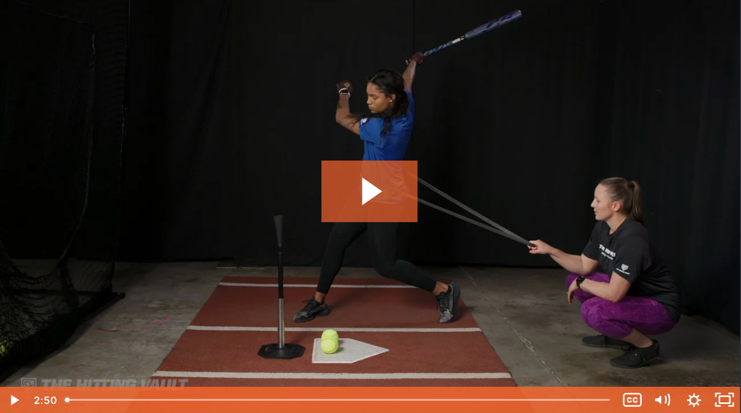 The Hitting Vault Band Assisted Hip Hinge Drill